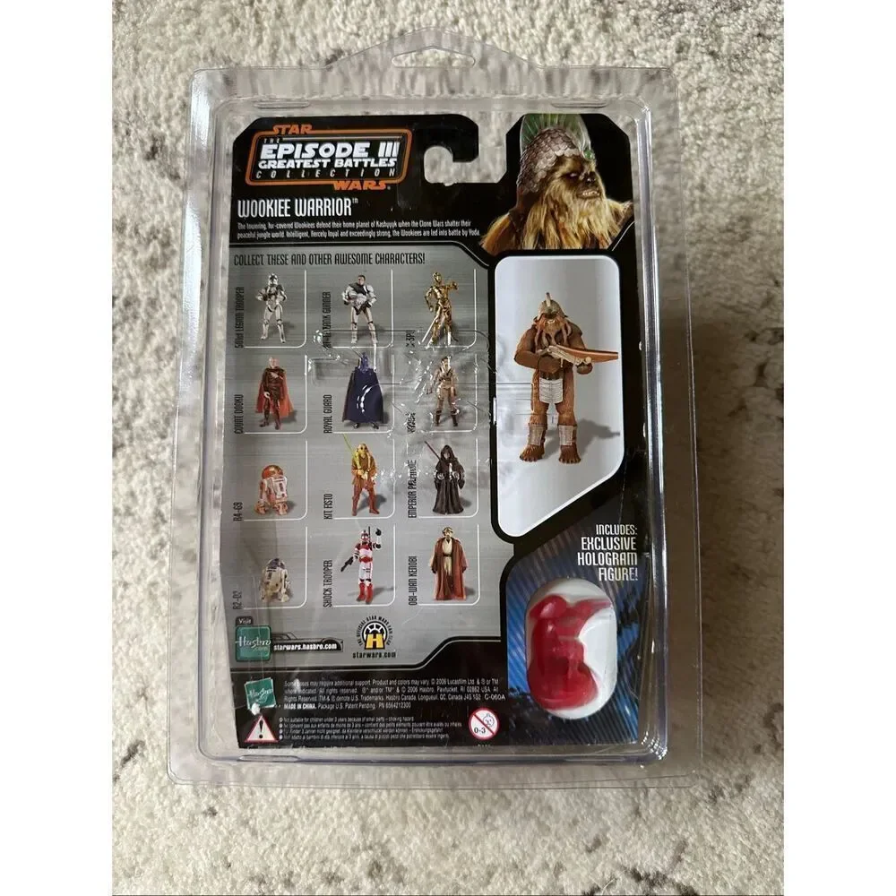 New Wookie Warrior from Star Wars episode three greatest battles collection